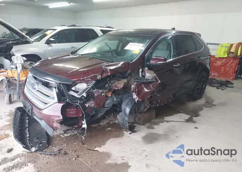 2017 Ford Edge Titanium from USA, damaged, VIN 2FMPK4K94HBC46776